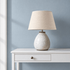 Milan Lamp with Linen Shade - Distinctly Living