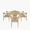 Milano Garden Dining Set - 6 Seater - Distinctly Living