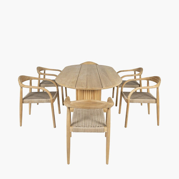 Milano Garden Dining Set - 6 Seater - Distinctly Living