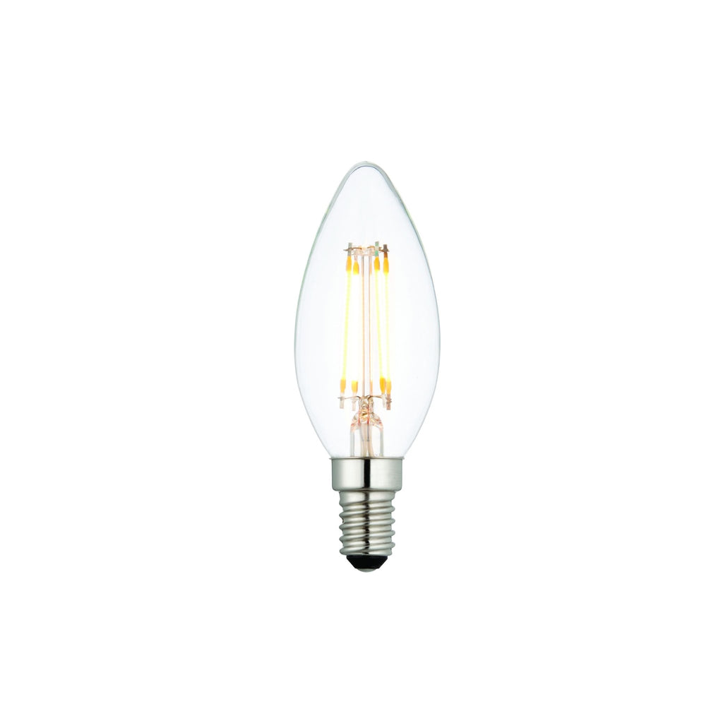 Mini Candle E14 Bulb for August Lamps - Amber - Distinctly Living