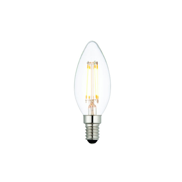 Mini Candle E14 Bulb for August Lamps - Amber - Distinctly Living