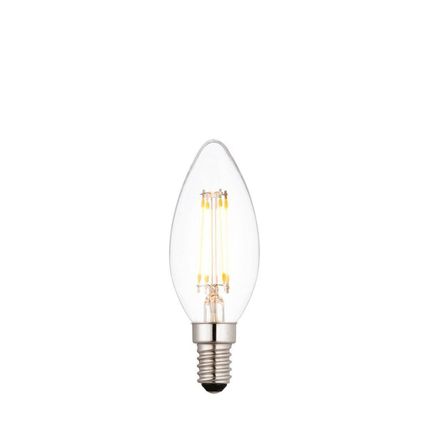 Mini Candle E14 Bulb for August Lamps - Clear - Distinctly Living
