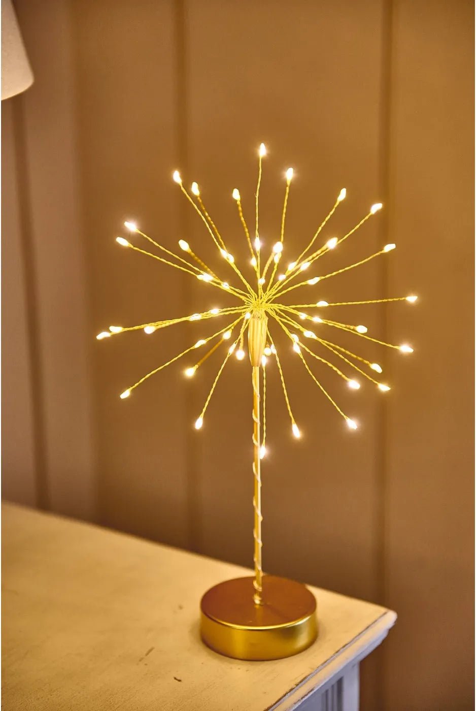 Mini Starburst on Stand - Gold - Distinctly Living