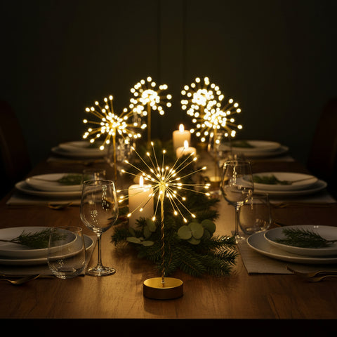 Mini Starburst on Stand - Gold - Distinctly Living