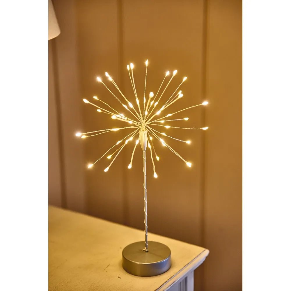 Mini Starburst on Stand - Silver - Distinctly Living
