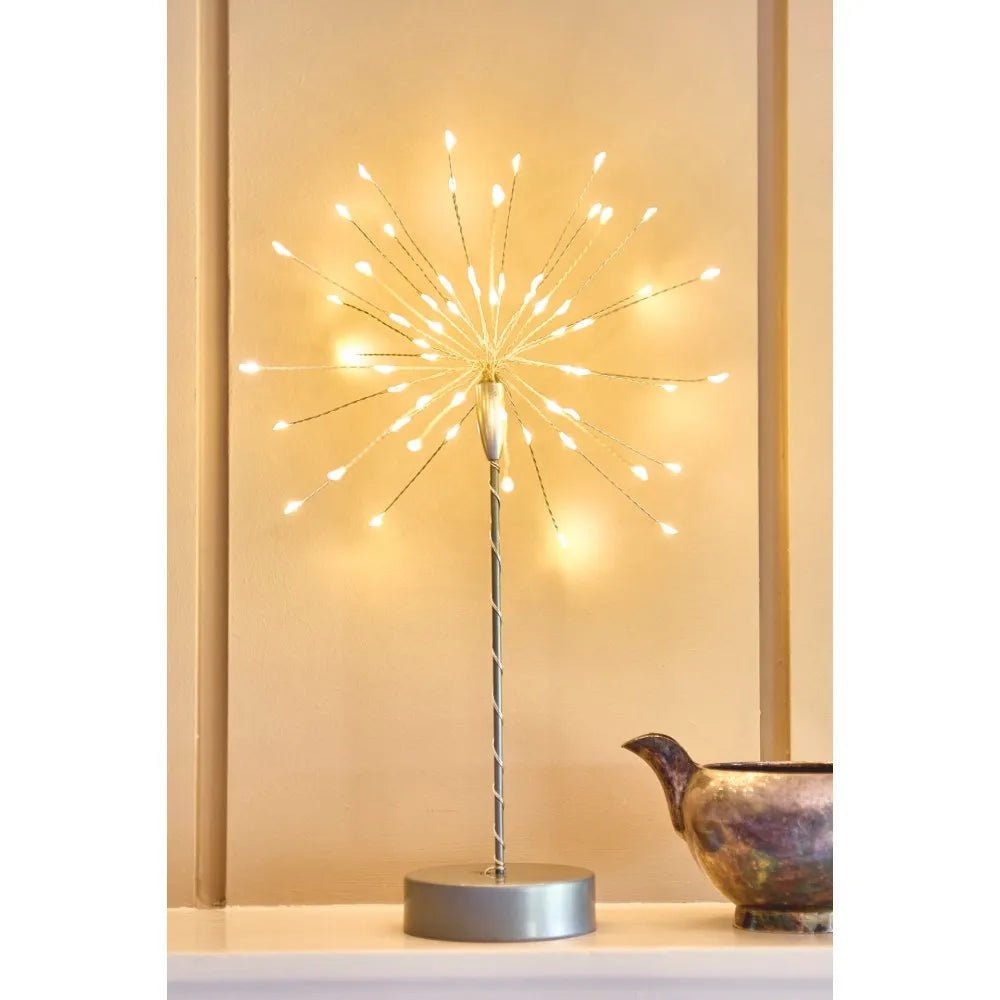 Mini Starburst on Stand - Silver - Distinctly Living