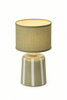 Mini Stripe Rechargeable Table Lamp - White Stripe - Distinctly Living