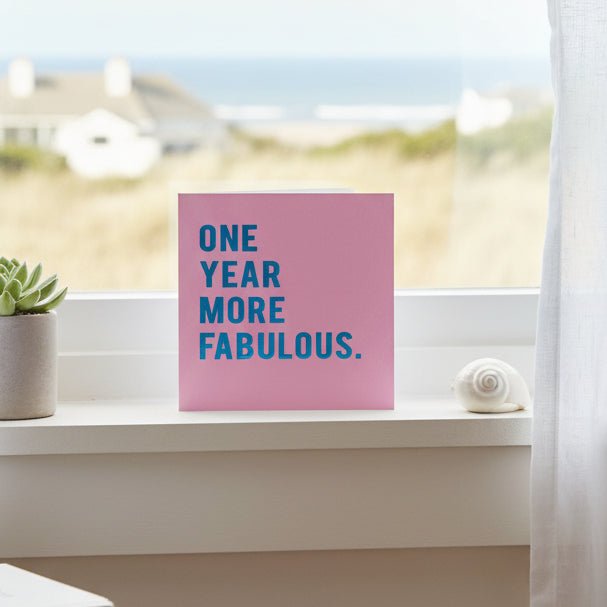 More Fab Greetings Card - Distinctly Living