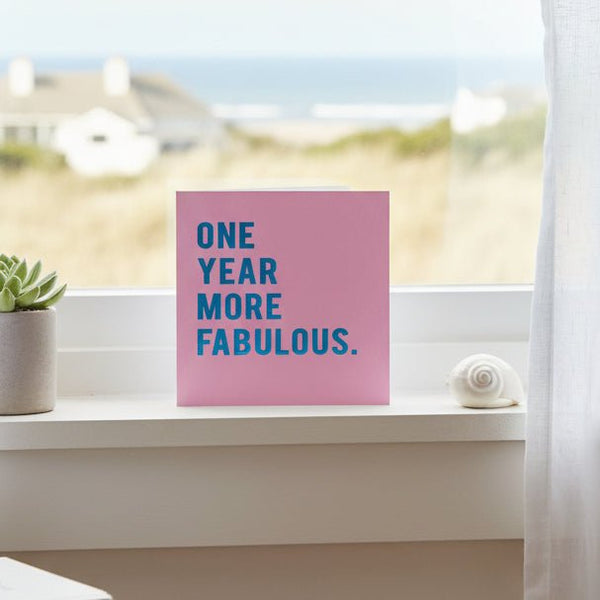More Fab Greetings Card - Distinctly Living
