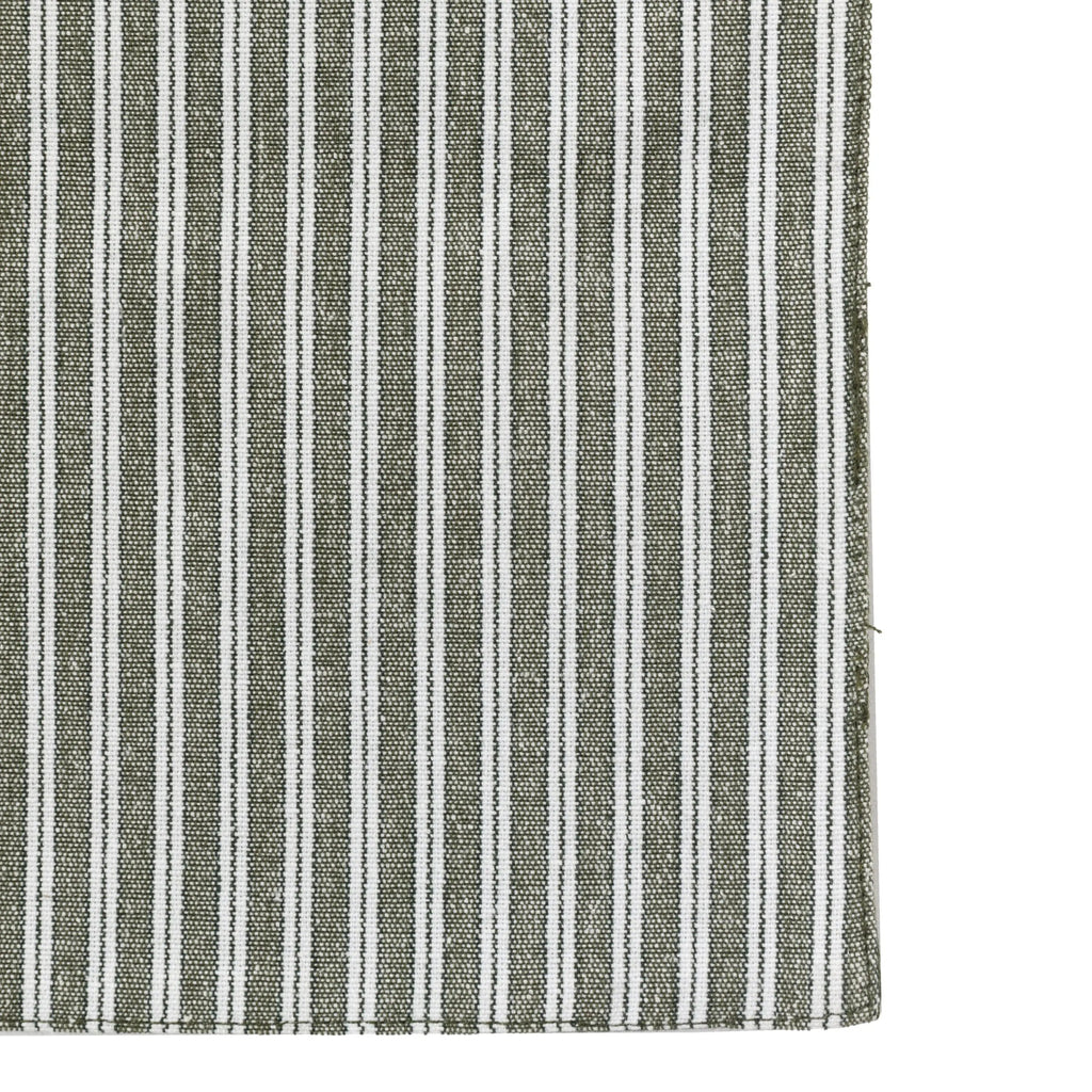 Moritz Green Stripe Runner 2.5m - Distinctly Living