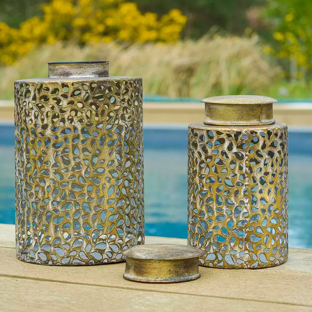 Morocco Solar Lantern - Large or Medium - Distinctly Living