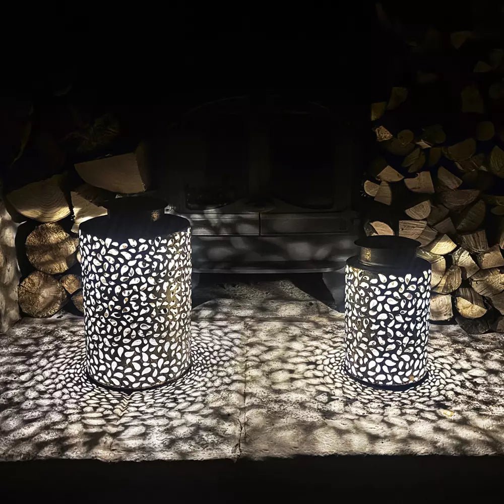 Morocco Solar Lantern - Large or Medium - Distinctly Living
