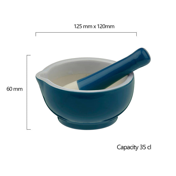Mortar & Pestle - Teal - Distinctly Living