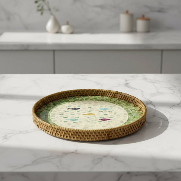 Mosaic Fish Tray - Distinctly Living