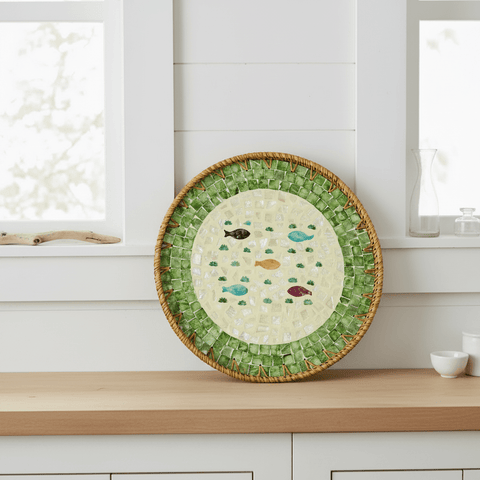 Mosaic Fish Tray - Distinctly Living