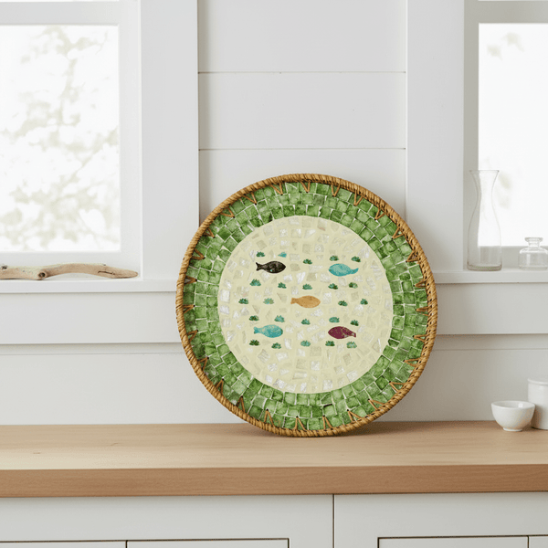 Mosaic Fish Tray - Distinctly Living