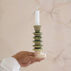 Moss Green Candlestick - Distinctly Living