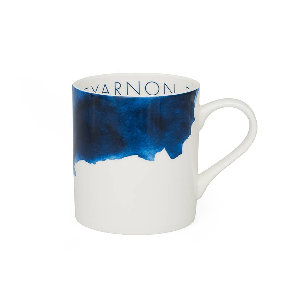 Mug Treyarnon Bay - Fine Bone China Mug - Distinctly Living