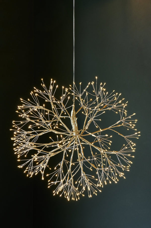 Multi Branch Starburst - Gold 40cm - 456 LEDs - Distinctly Living