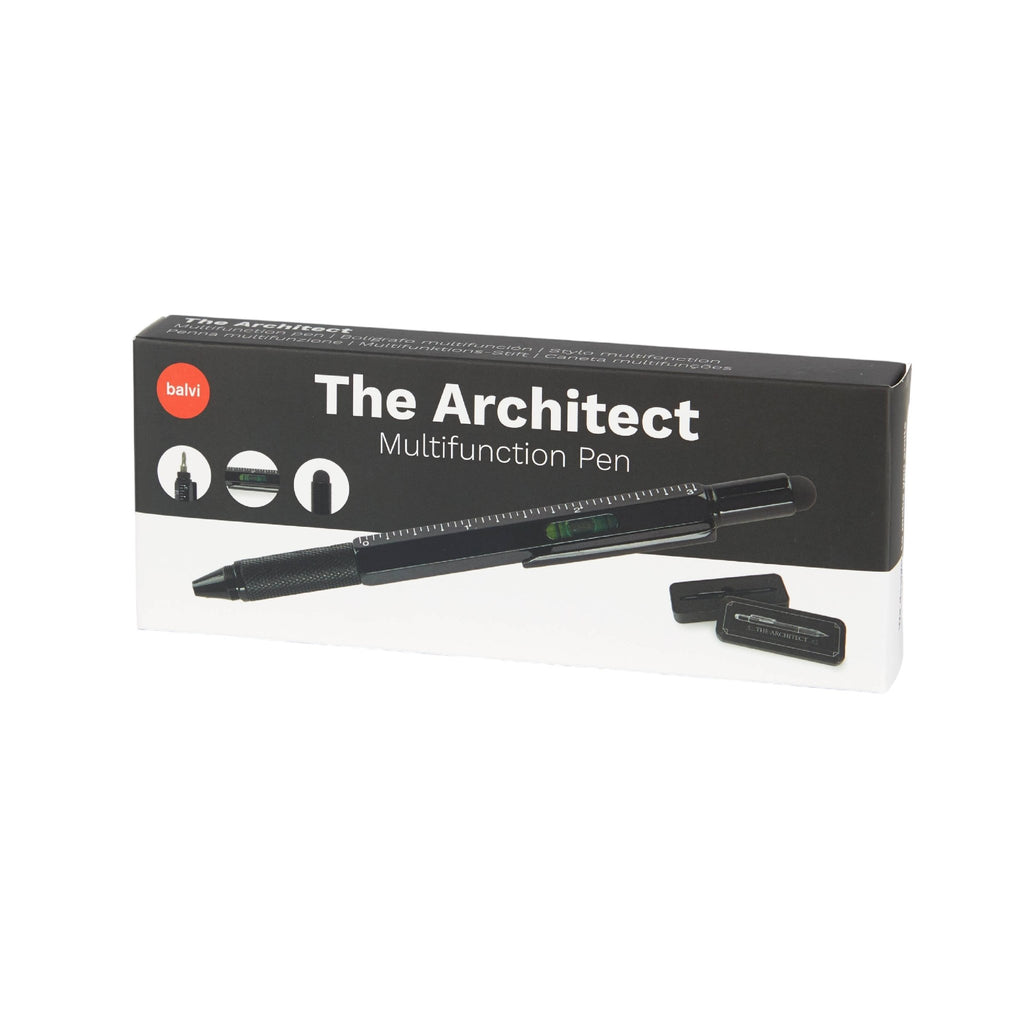 Multi-Tool Pen - The Architect - Black - Distinctly Living
