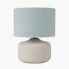 Nardo Duck Egg Textured Ceramic - Table Lamp - Tall or Short - Distinctly Living