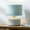Nardo Duck Egg Textured Ceramic - Table Lamp - Tall or Short - Distinctly Living