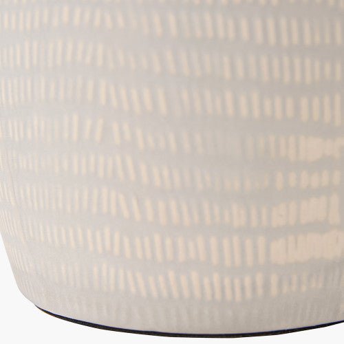 Nardò Duck Egg Textured Tall Ceramic - Table Lamp - Distinctly Living