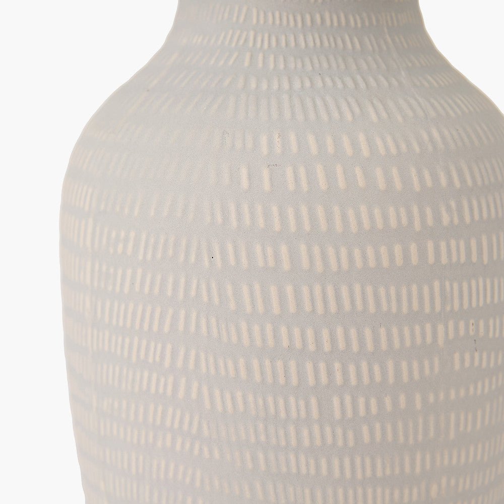 Nardò Duck Egg Textured Tall Ceramic - Table Lamp - Distinctly Living