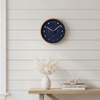 Navy Blue Wooden Moon Phase - Distinctly Living