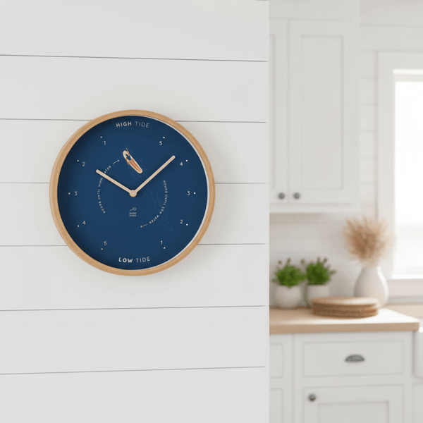 Navy Surfer Tide Clock - Distinctly Living