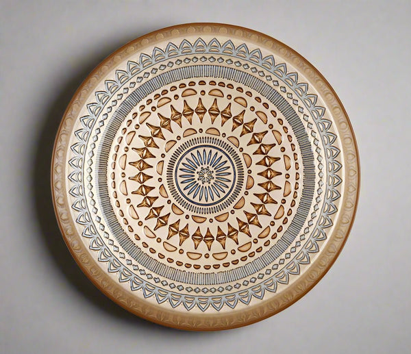 Nero Tray - Blue and Gold - Distinctly Living