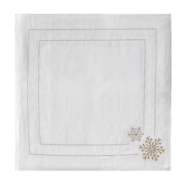 Neve Snowflake Napkins Set of Four - Distinctly Living