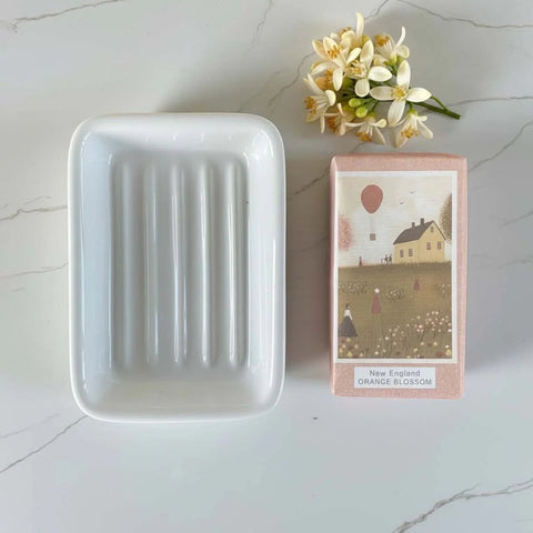 New England Soap Dish and Tray - Distinctly Living