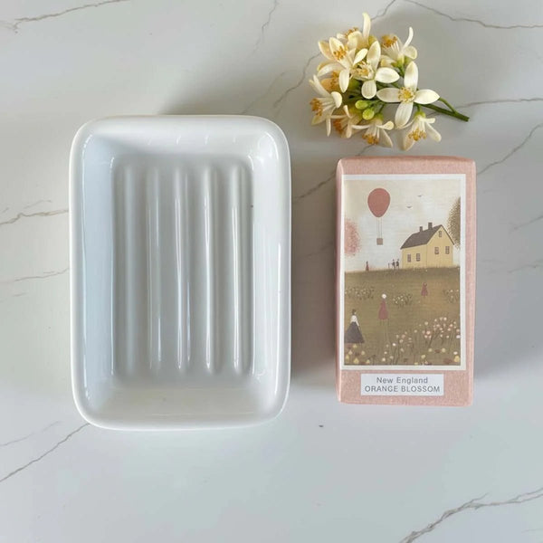 New England Soap Dish and Tray - Distinctly Living