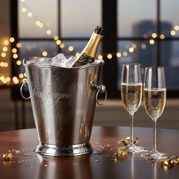 Nickel Champagne Cooler - Distinctly Living
