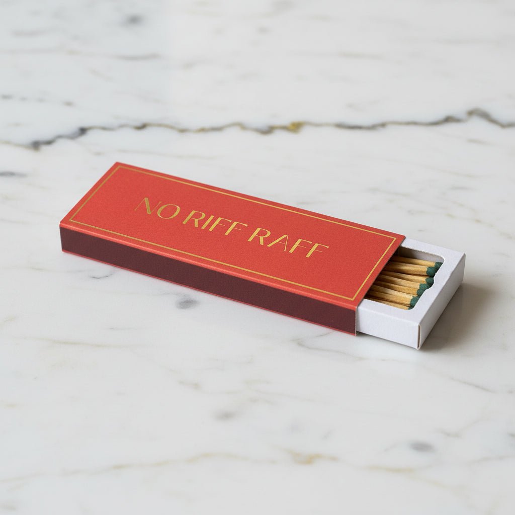 No Riff Raff Matches - Distinctly Living