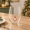 Noel's Toast Santa Glass Tumbler 500ml - Distinctly Living