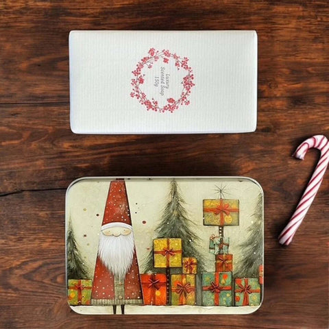Nordic Father Christmas Scented Soap in Gift Tin - Distinctly Living