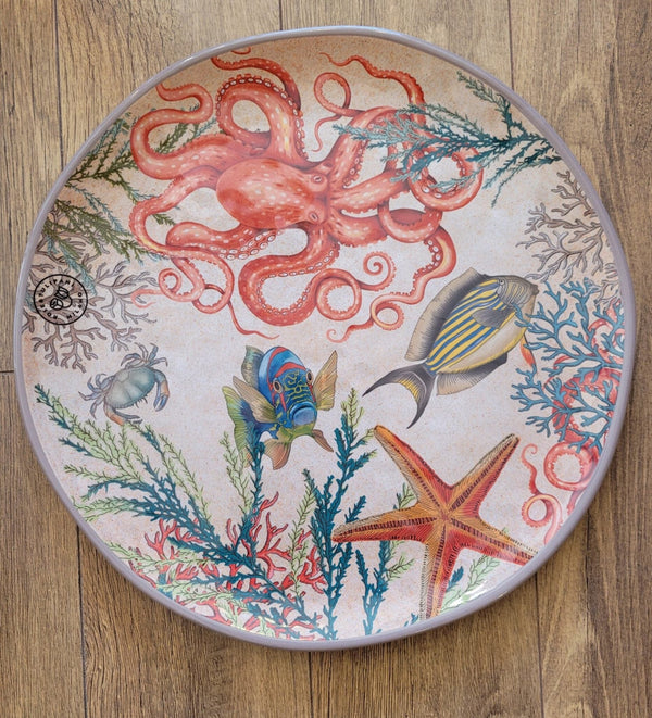 Ocean Life - Octopus Serving Platter - Distinctly Living