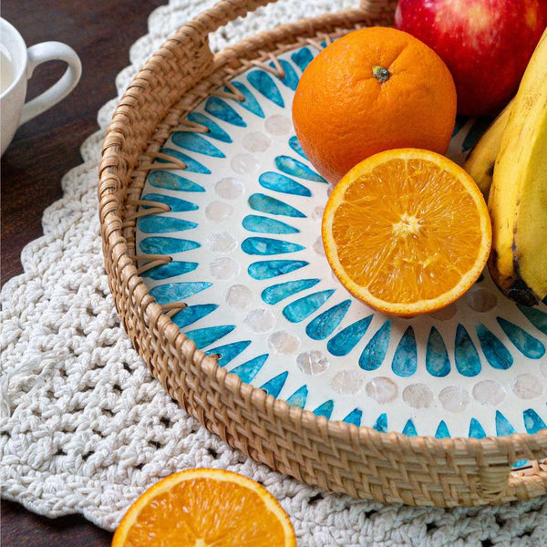 Ocean Pearl Serving Tray - Distinctly Living