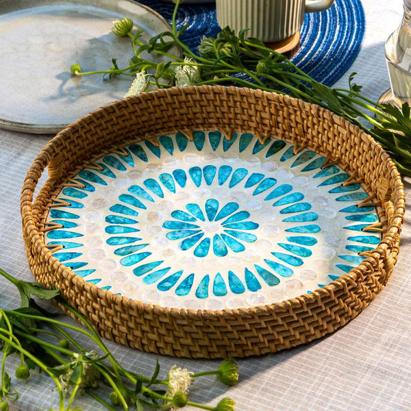Ocean Pearl Serving Tray - Distinctly Living