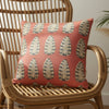 Ochre Leaf Cushion - Distinctly Living