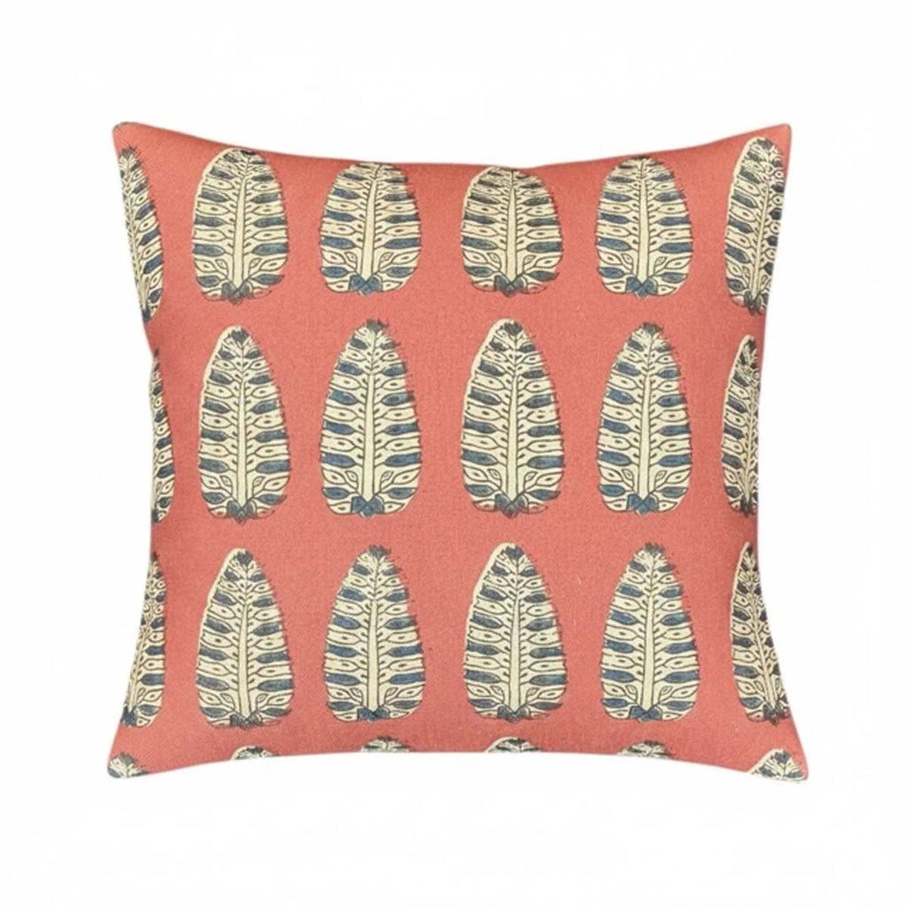 Ochre Leaf Cushion - Distinctly Living