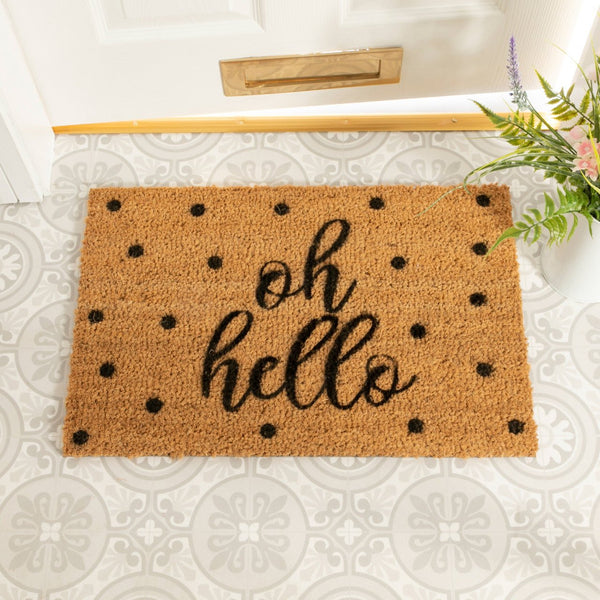 Oh Hello Doormat - Distinctly Living