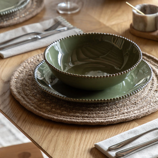 Olive Bobble Pasta Bowls - Set of 4 - Distinctly Living