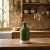 Olive Green Ceramic Oil Drizzler Bottle - Distinctly Living