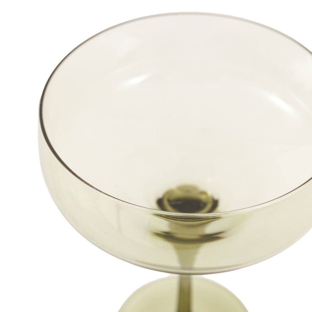 Olive Green Coupe - Set of 4 - Distinctly Living