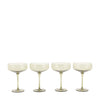 Olive Green Coupe - Set of 4 - Distinctly Living