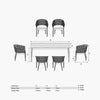 Orvieto Garden Dining Set - 6 Seater - Distinctly Living
