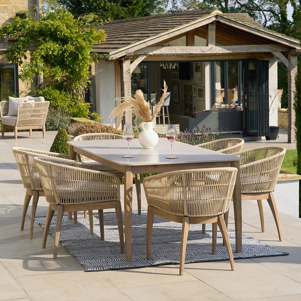 Orvieto Garden Dining Set - 6 Seater - Distinctly Living